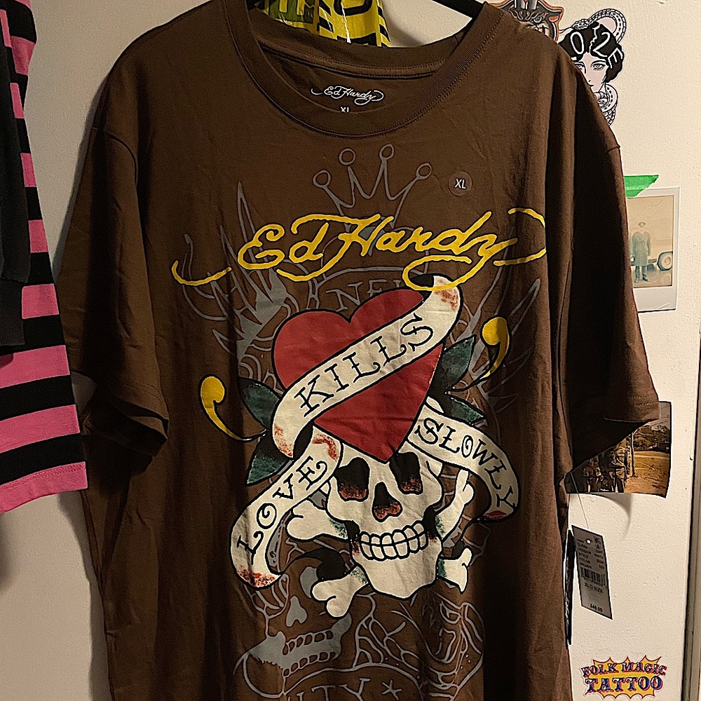 Ed hardy love kills tee